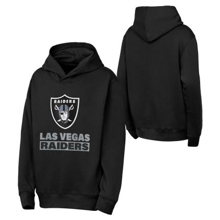 Las Vegas Raiders Little Kids Back To Basics Fleece Hoodies