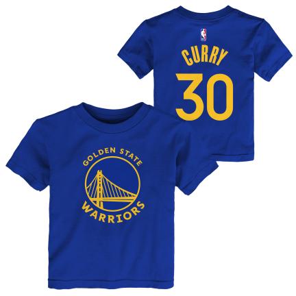 Toddlers Golden State Warriors Stephen Curry Logo SS T-Shirt