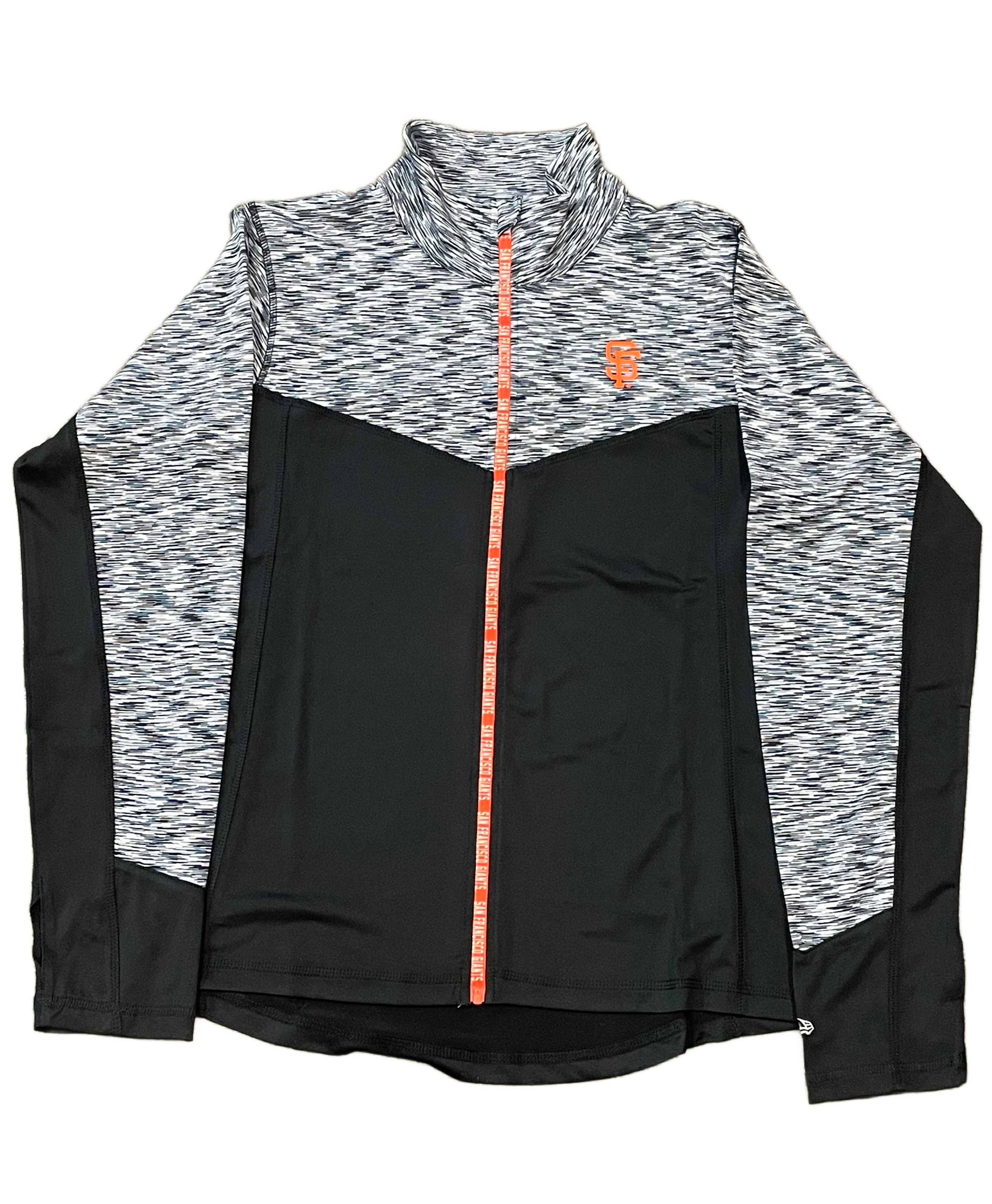 New Era Women's San Francisco Giants Full-Zip-Black