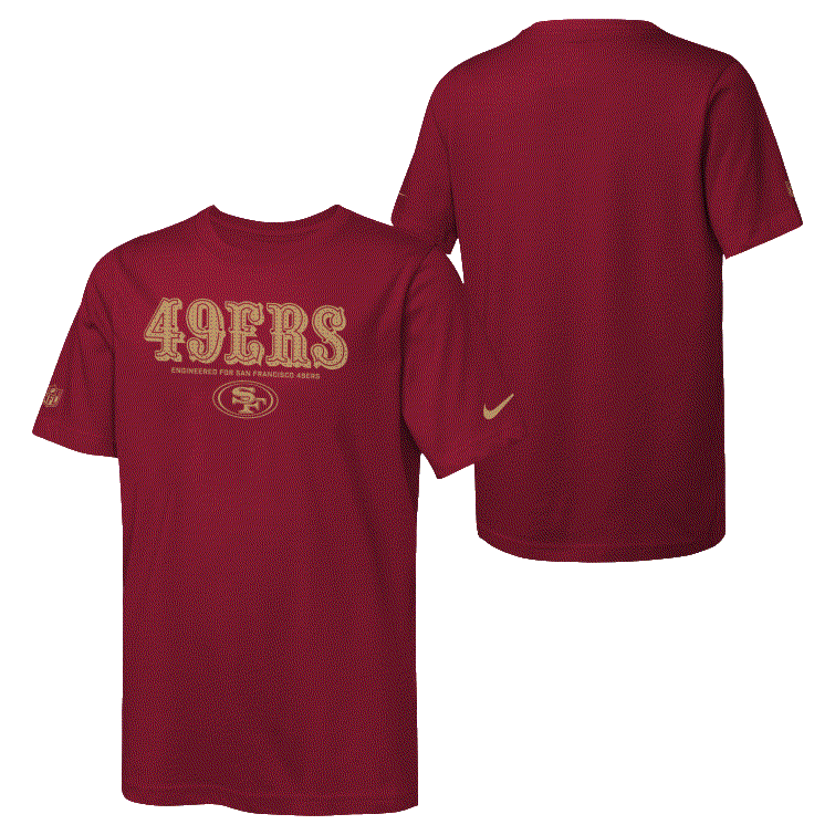 Youth San Francisco 49ers TM Issue T-Shirt - Red