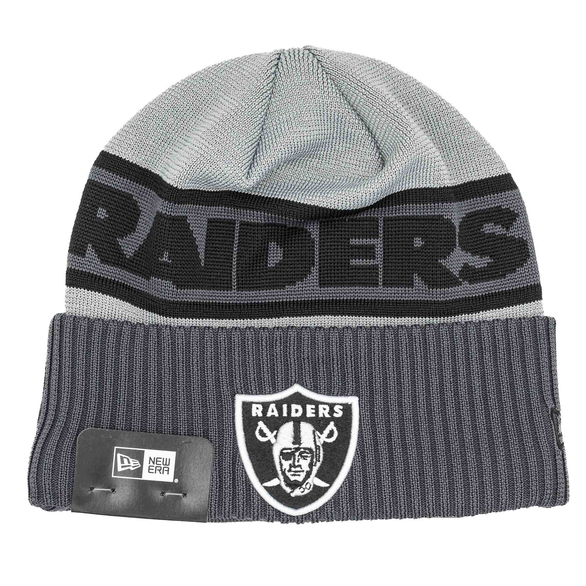 New Era Las Vegas Raiders NFL Sideline Tech Knit 2023-Gray