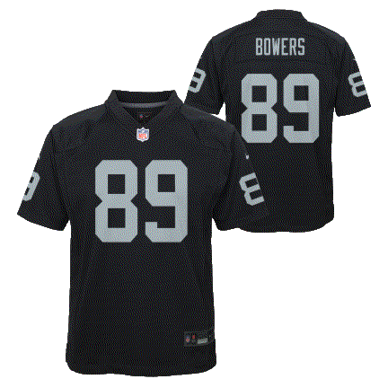 Nike Youth Las Vegas Raiders Brock Bowers #89 Game Jersey - Black