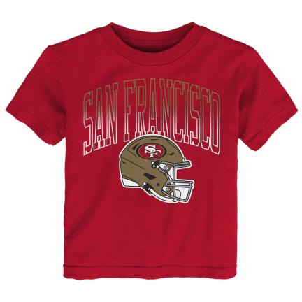 Infants San Francisco 49ers Game Face T-Shirt- Red