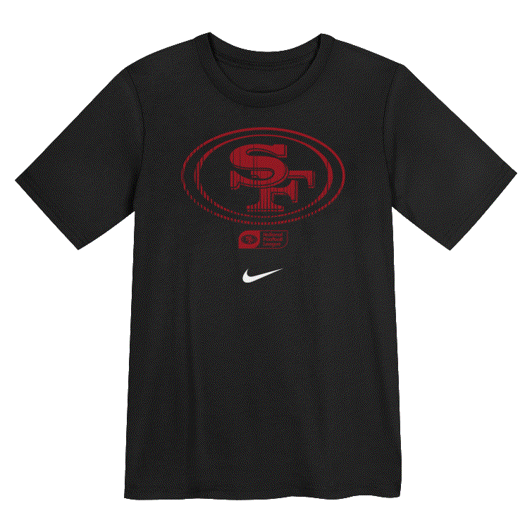 Nike Youth San Francisco 49ers Faded Essential T-shirt