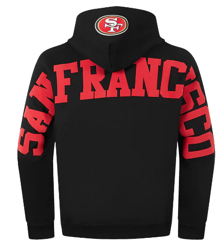 Pro Standard San Francisco 49ers Wingspan Hoodie - Black