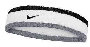 Nike Swoosh HeadBand - Black/White/Gray