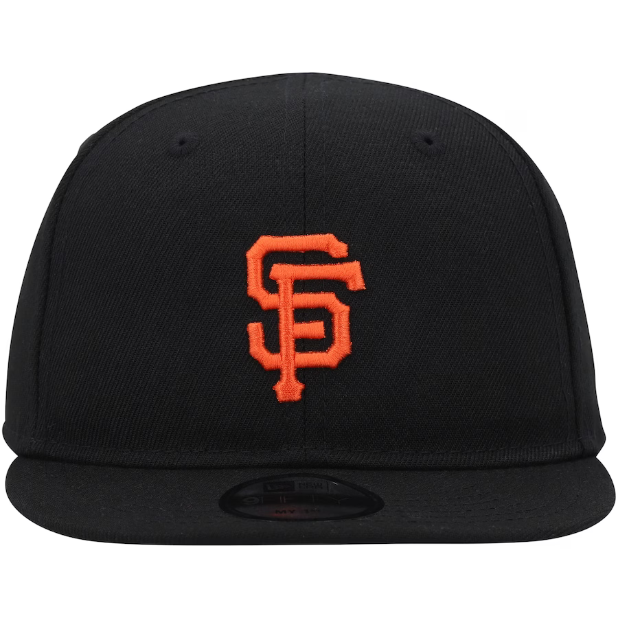 New Era Infant San Francisco Giants 9FIFTY Adjustable Hat-Black