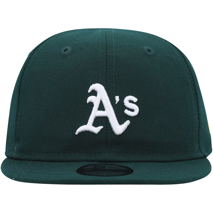 New Era Oakland Athletics Infant My First 9FIFTY Adjustable Hat -Green