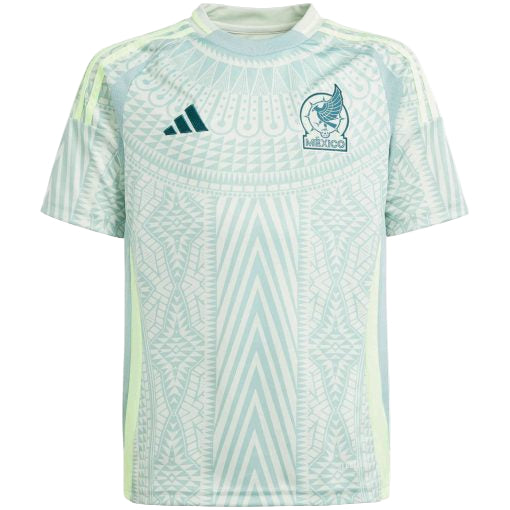 Adidas Youth Mexico Away Stadium Jersey 2024