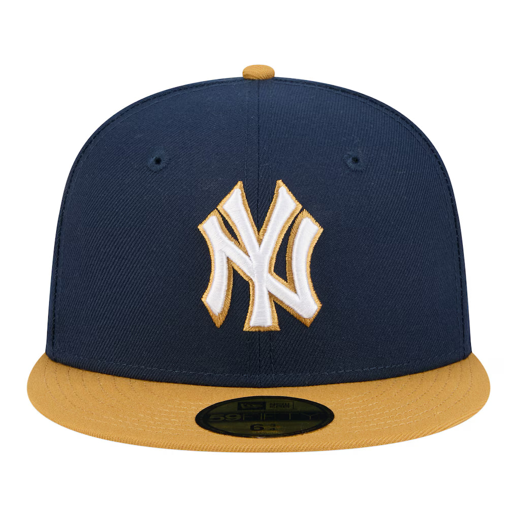 New Era New York Yankees 2-Tone 9FIFTY Snapback Hat-Royal/Bronze
