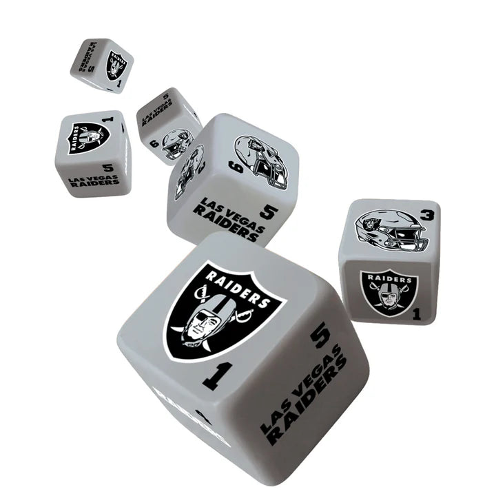 Las Vegas Raiders Dice Set- 19mm