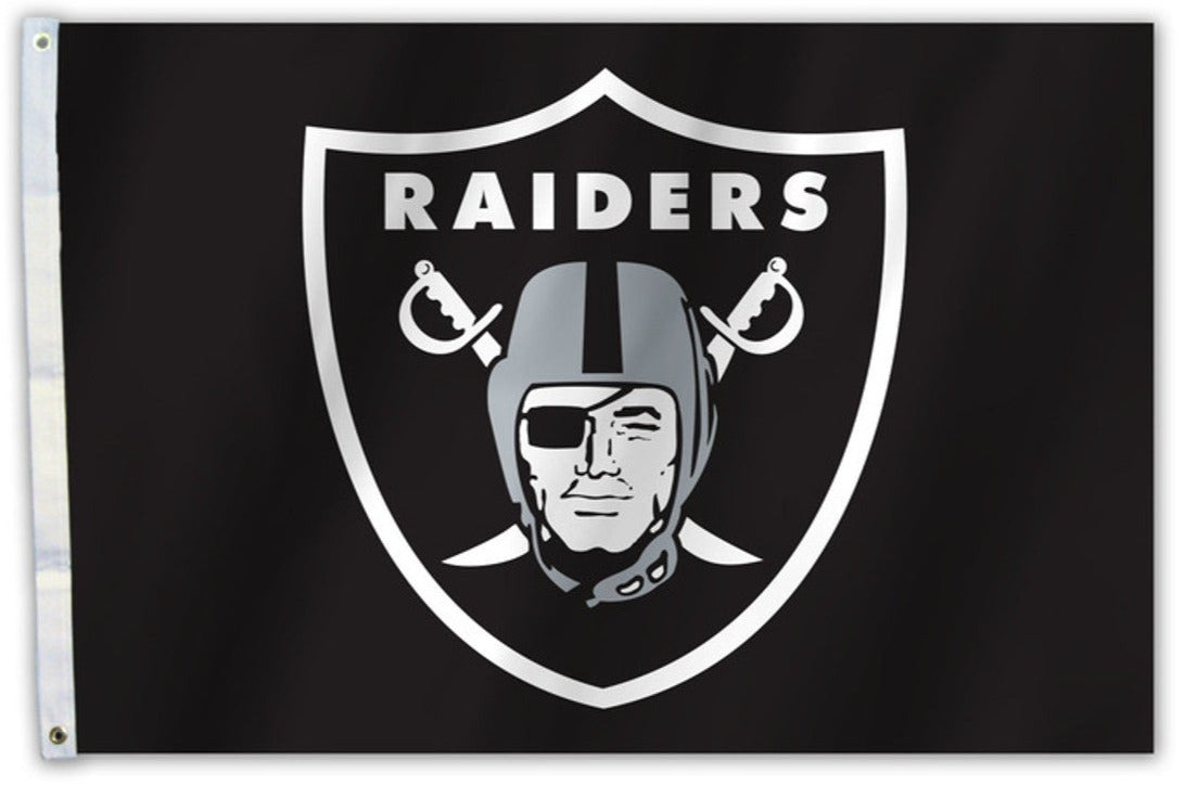 LAS VEGAS RAIDERS FLAG - DELUXE 3' X 5'