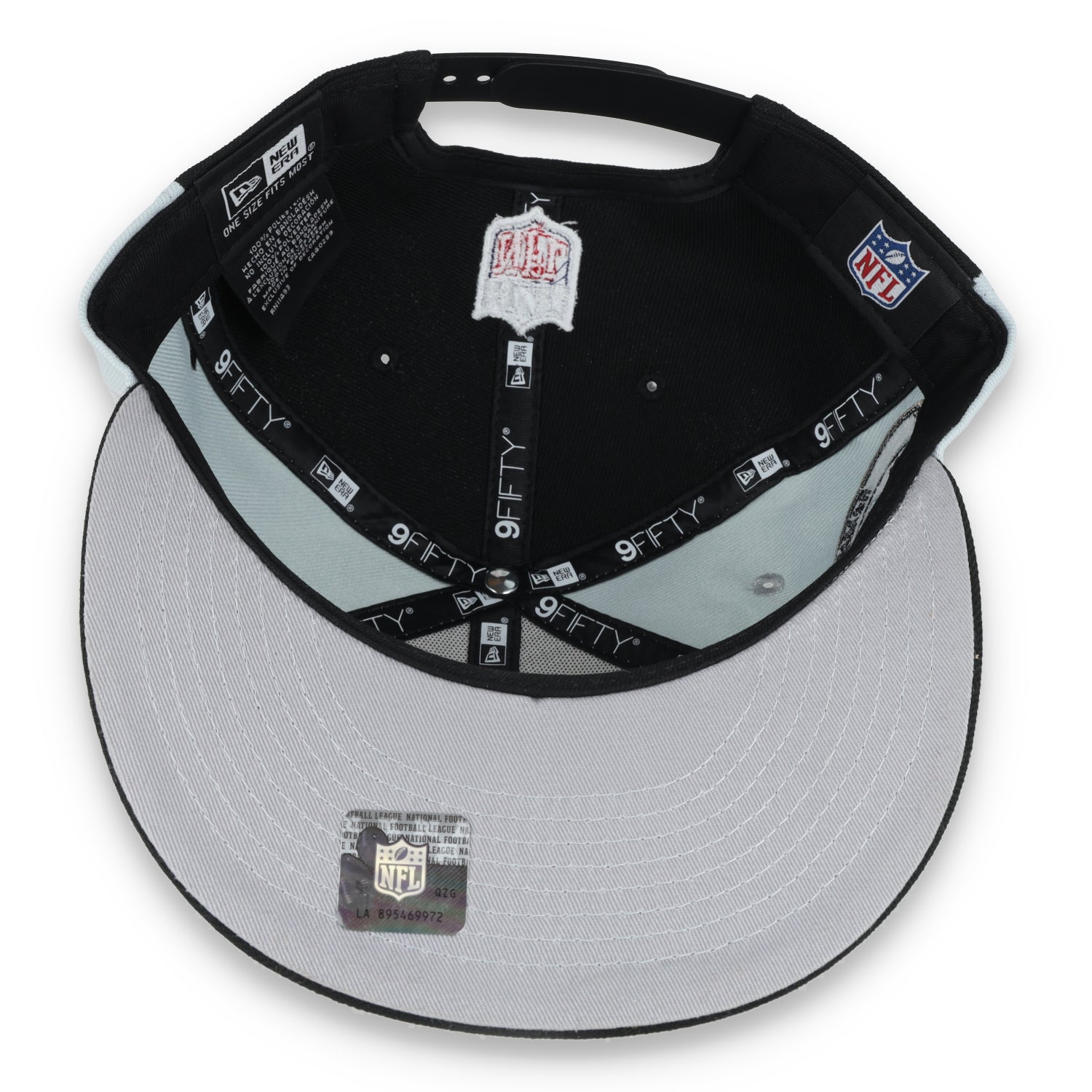 New Era Oakland Raiders NFL Sideline Historic 9FIFTY Snapback Adjustable