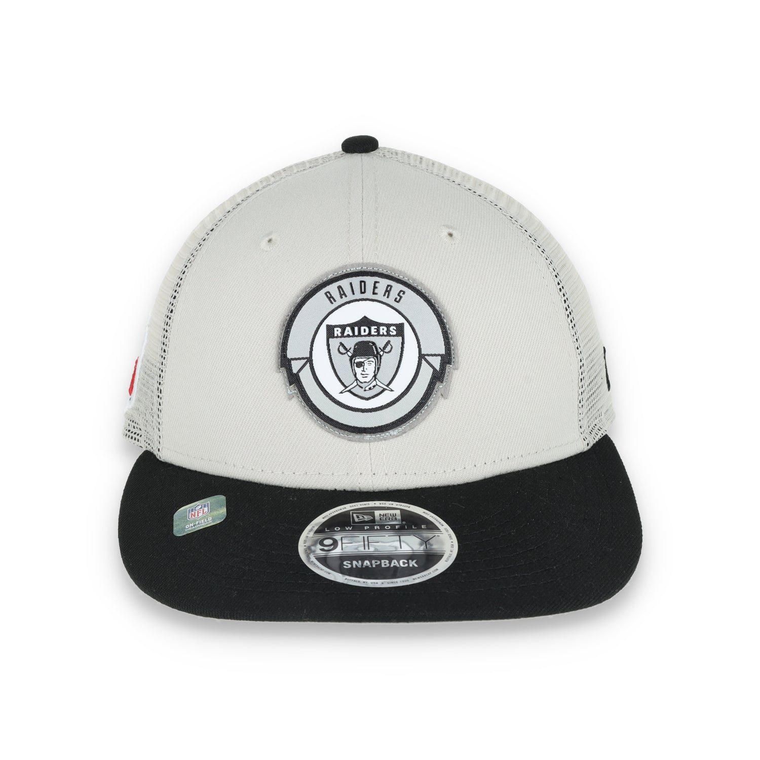 New Era Oakland Raiders NFL Sideline Historic 9FIFTY Low Profile Snapback Adjustable
