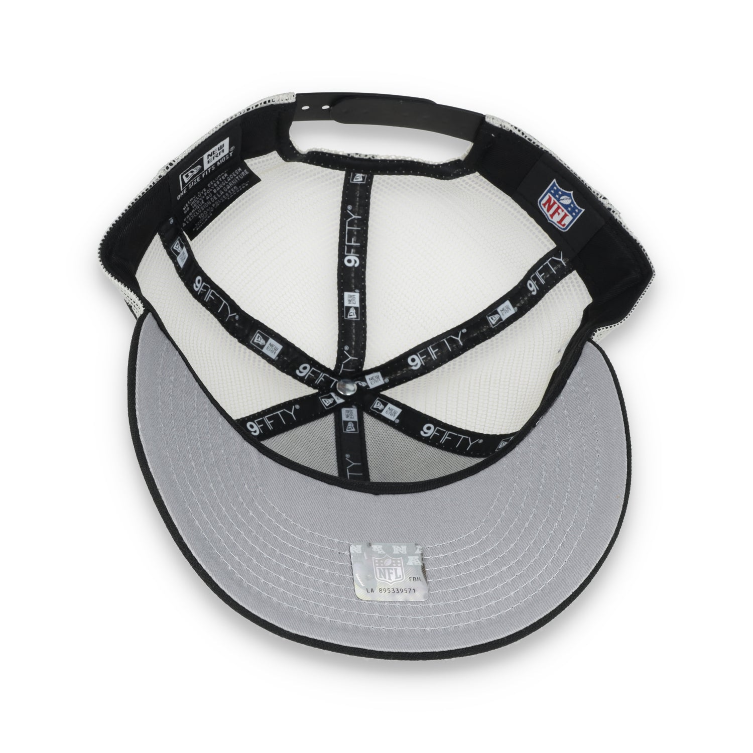 New Era Oakland Raiders NFL Sideline Historic 9FIFTY Low Profile Snapback Adjustable