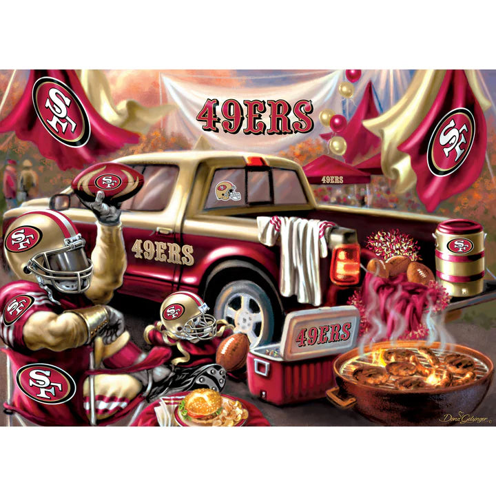 San Francisco 49ers Gameday 1000 Piece Jigsaw Puzzle