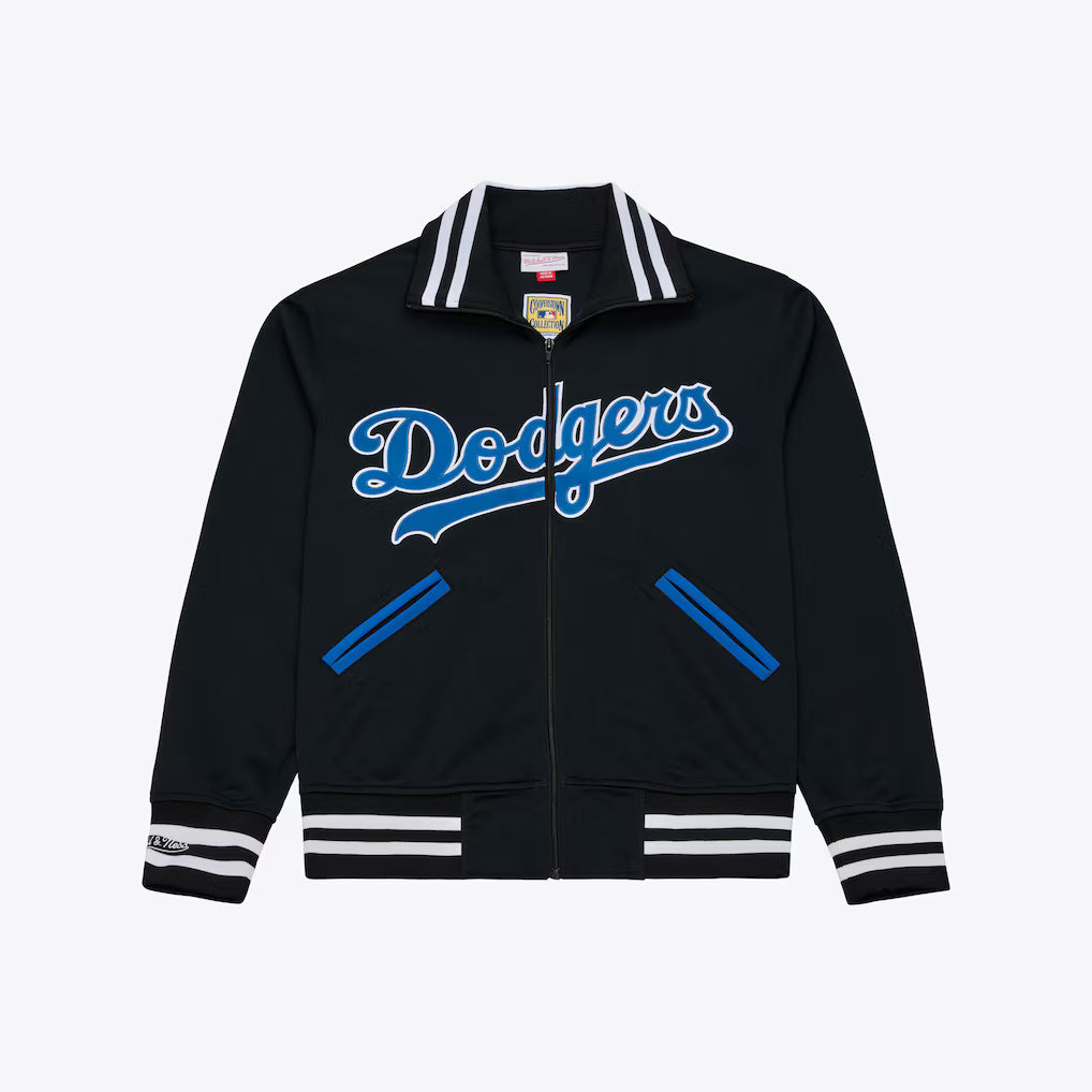 Mitchell & Ness Los Angeles Dodgers Black Replica Batting Practice Ful
