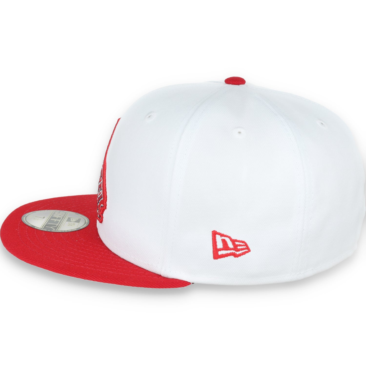 New Era Los Angeles Angels State View E1 59FIFTY-White/Red