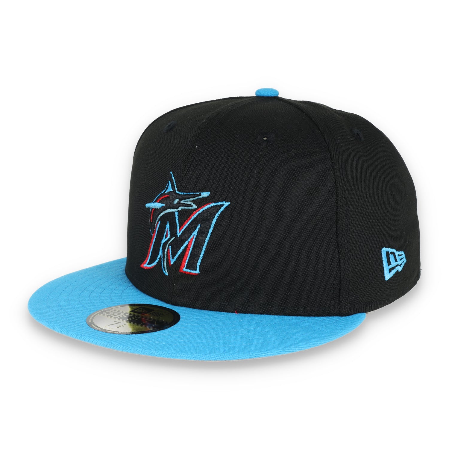 New Era Miami Marlins NL East S 59FIFTY Fitted - Black/Blue