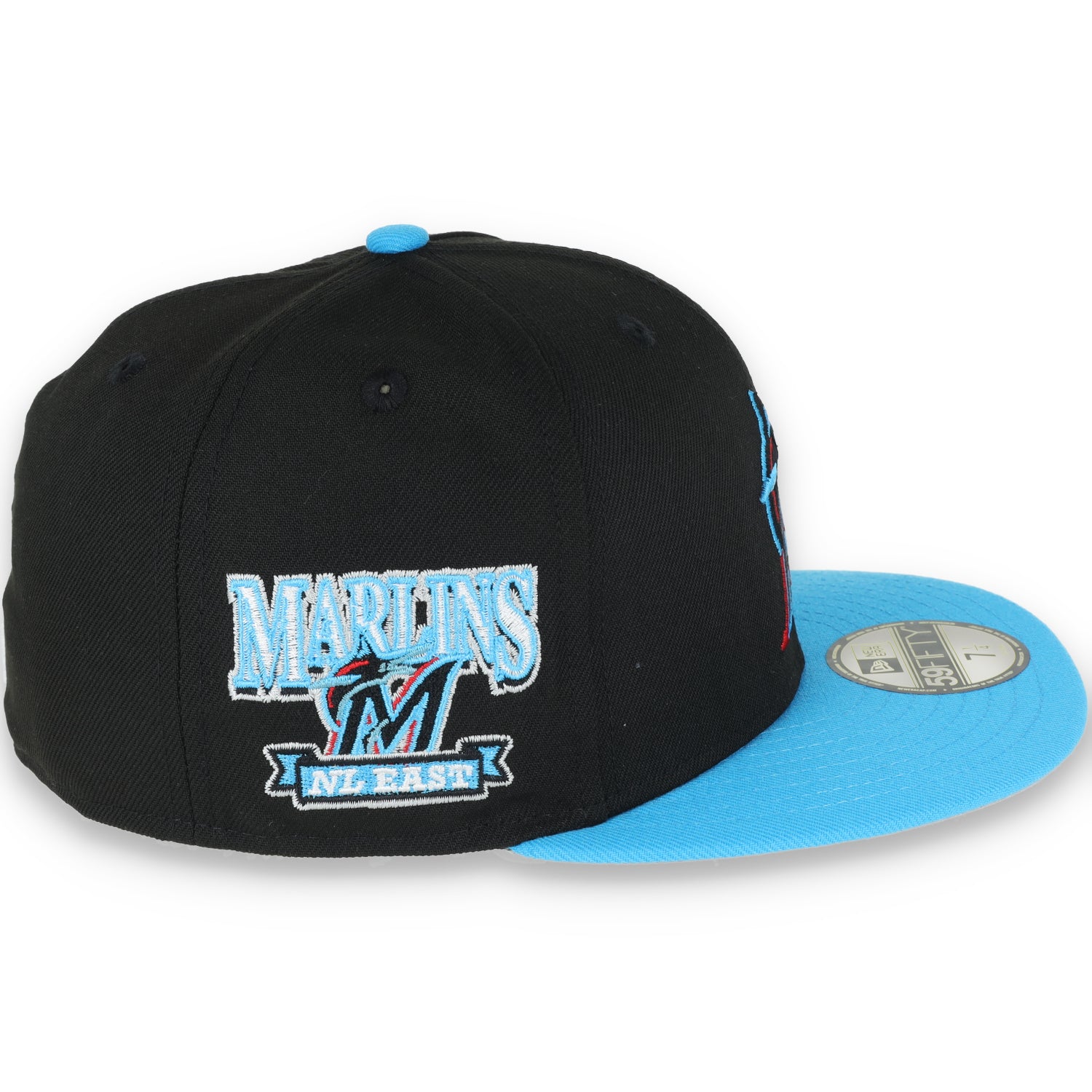 New Era Miami Marlins NL East S 59FIFTY Fitted - Black/Blue