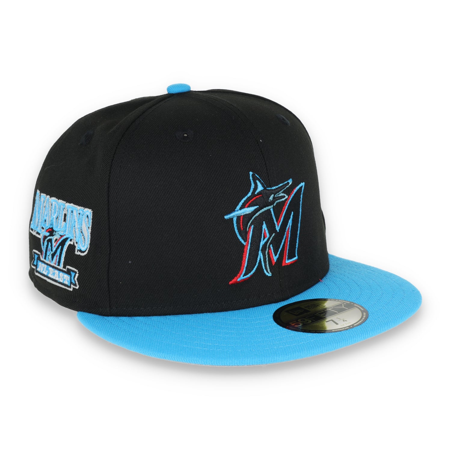 New Era Miami Marlins NL East S 59FIFTY Fitted - Black/Blue