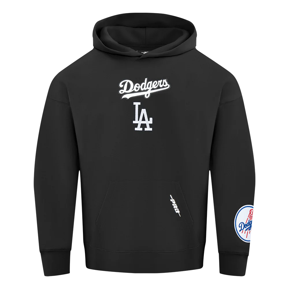 PRO STANDARD LOS ANGELES DODGERS WINGSPAN MEN'S DROP SHOULDER FLC PO HOODIE