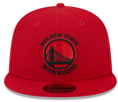 New Era Golden State Warriors 9FIFTY Snapback-Red/Black