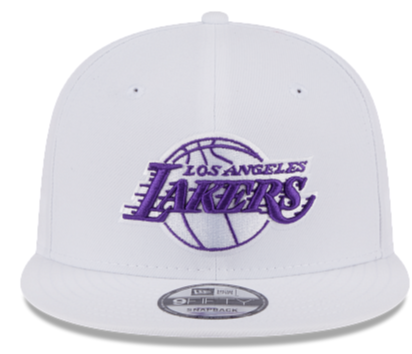 New Era Los Angeles Lakers 9FIFTY Snapback- White