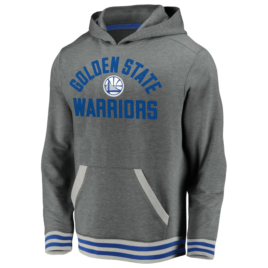 Fanatics Golden State Warriors True Classic Vintage Tri-Blend Pullover Hoodie