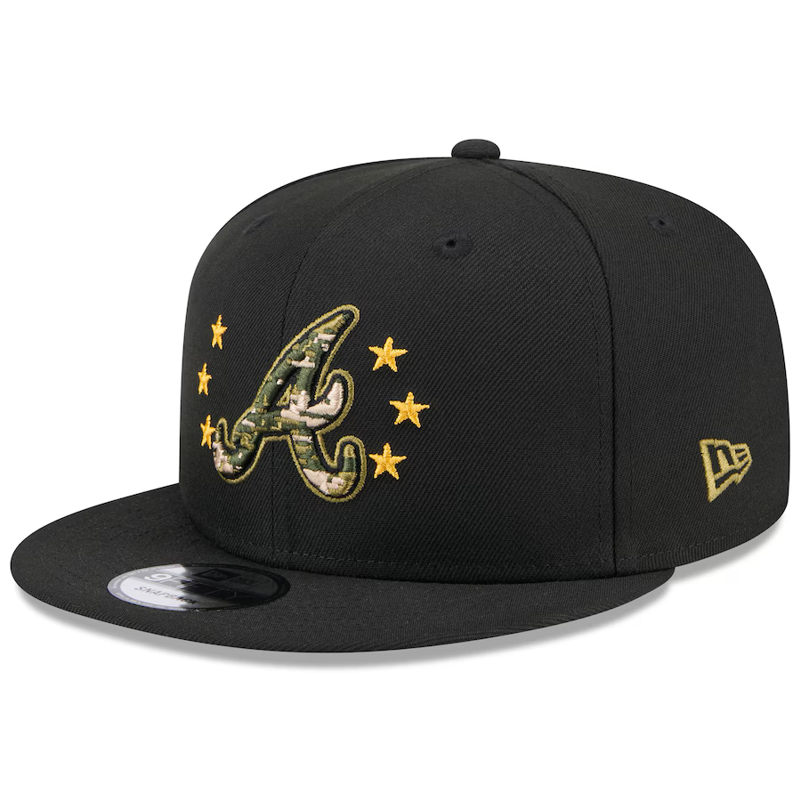 New Era Atlanta Braves Armed Forces Day 9FIFTY Snapback Hat 2024