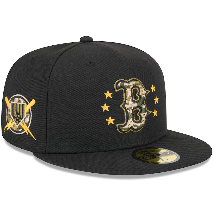 New Era Boston Red Sox Armed Forces Day On-Field 59FIFTY Fitted Hat 2024