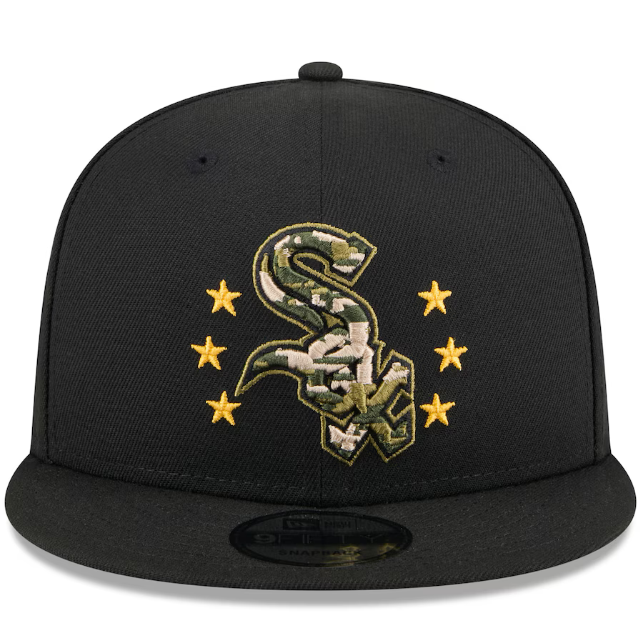 New Era Chicago White Sox Armed Forces Day 9FIFTY Snapback Hat 2024