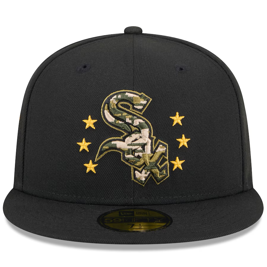 New Era Chicago White Sox Armed Forces Day On-Field 59FIFTY Fitted Hat 2024