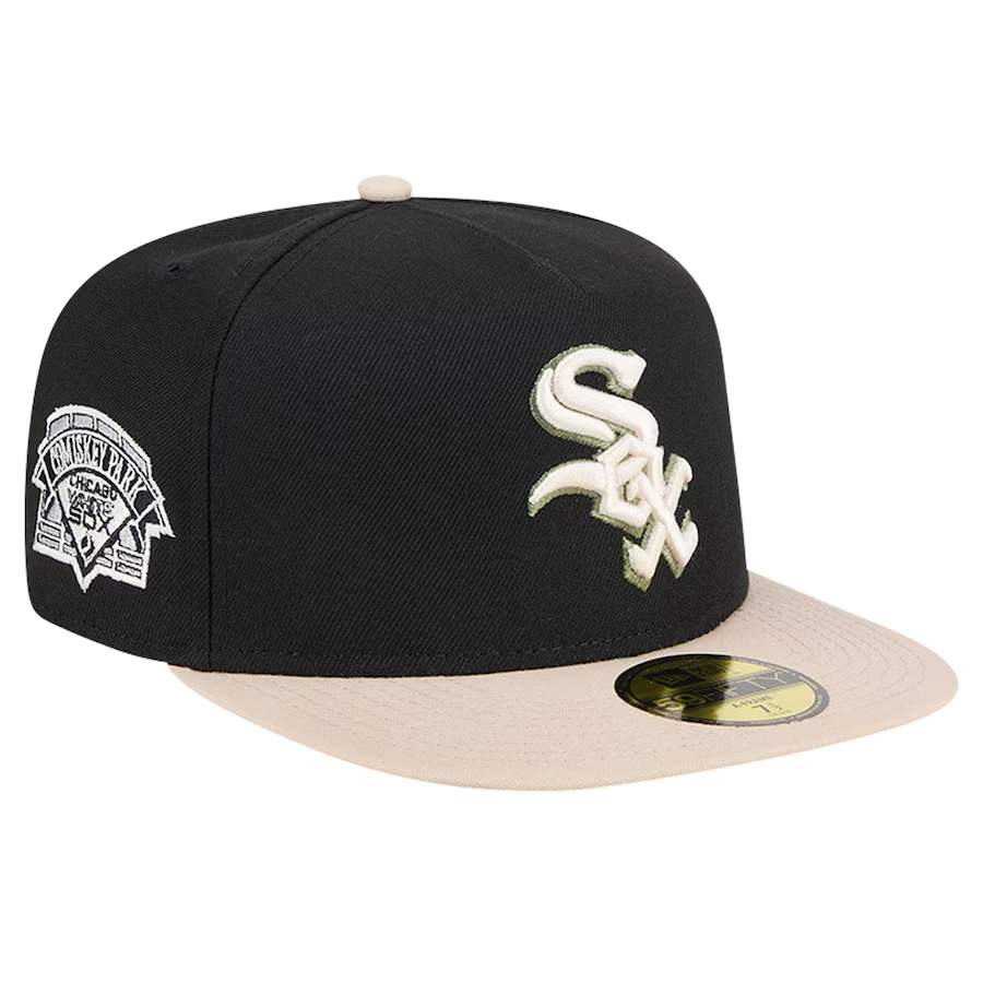 New Era Chicago White Sox Canvas A-Frame 59FIFTY Fitted Hat