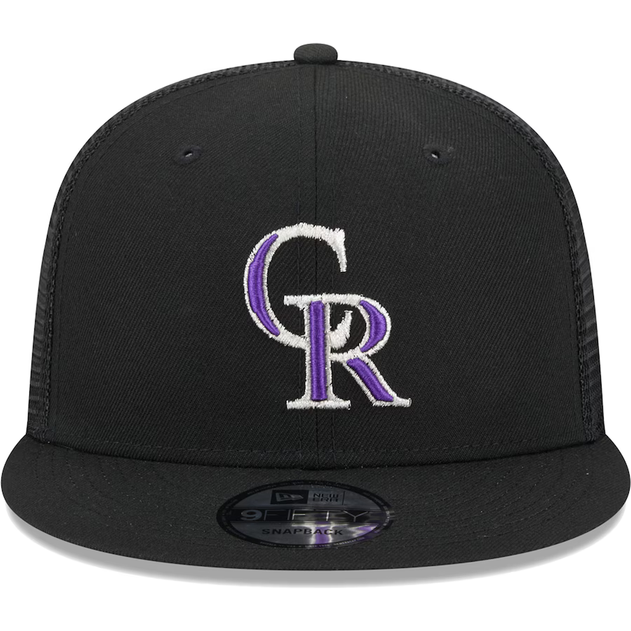 New Era Colorado Rockies 9FIFTY Trucker Snapback Hat