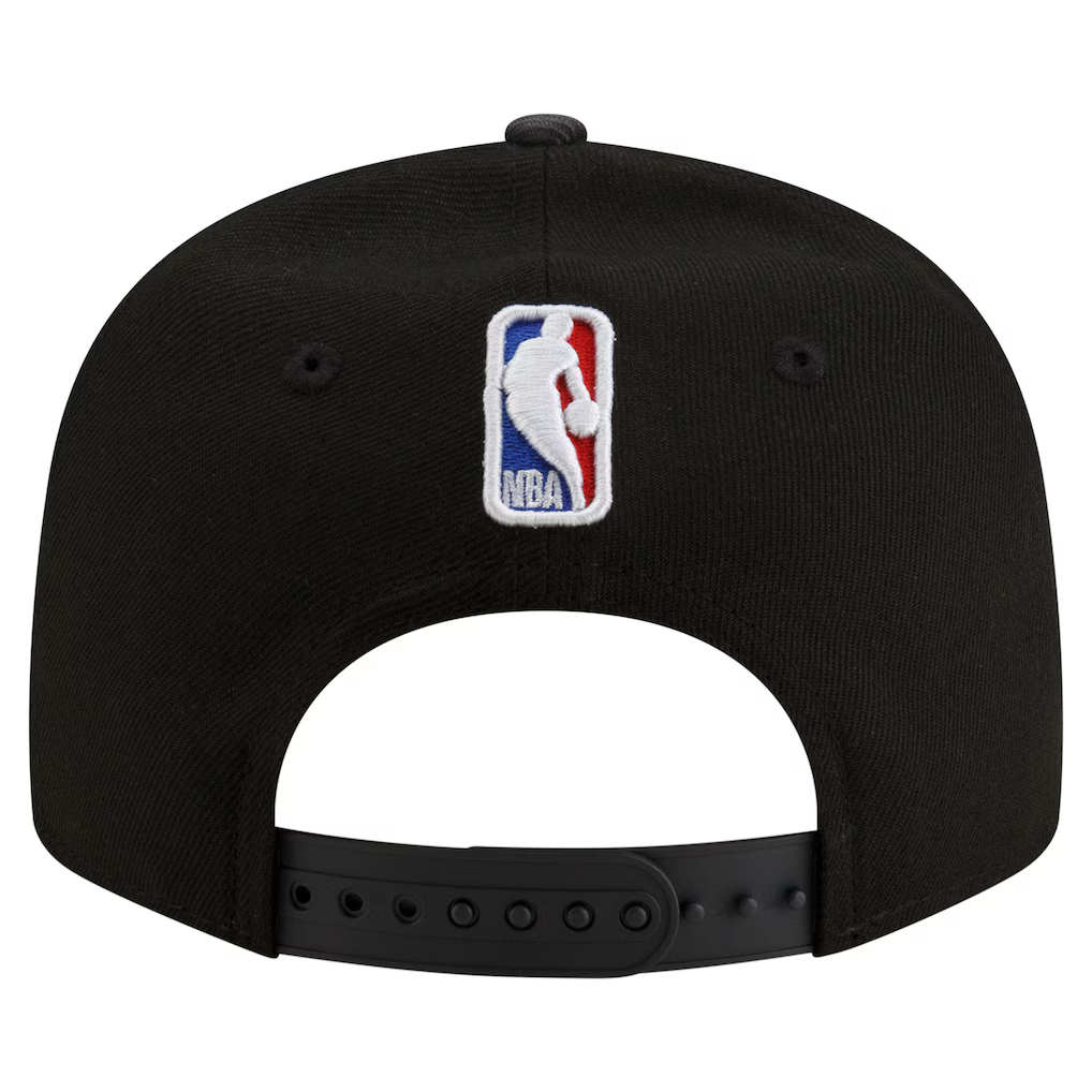New Era Golden State Warriors Statement Edition 9FIFTY Snapback Hat-Black