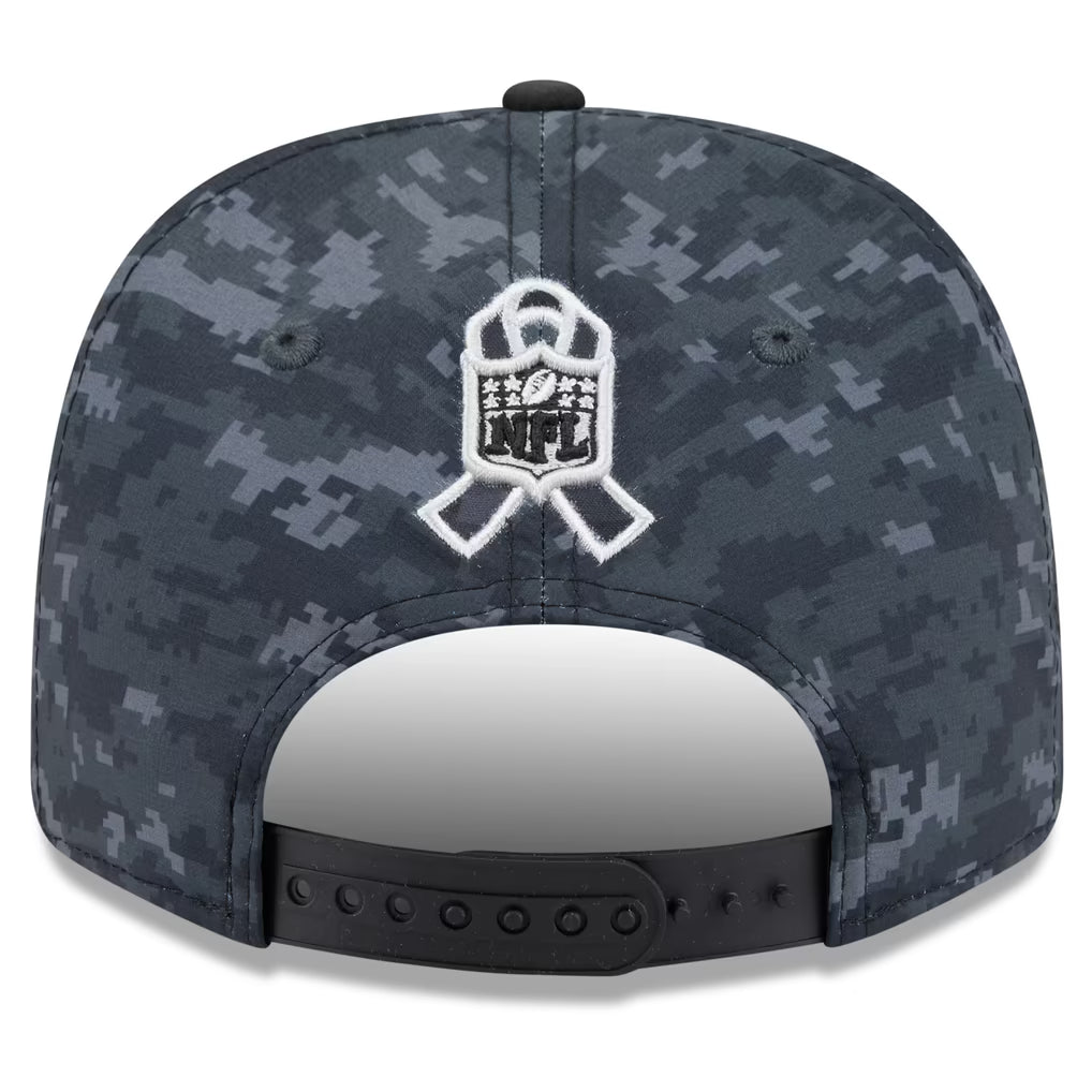 New Era Las Vegas Raiders 2026 Salute to Service 9SEVENTY Stretch-Snap Hat
