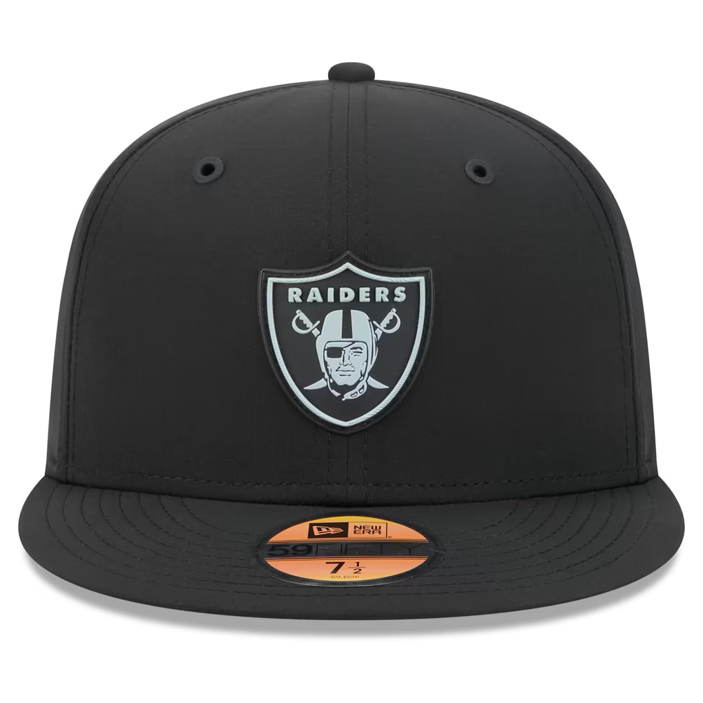 New Era Las Vegas Raiders 2026 Performance ON-FIELD Sideline 59FIFTY Fitted Hat-Black