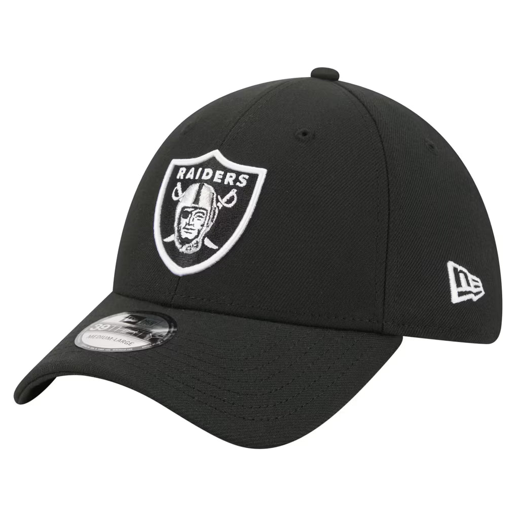 New Era Men's Las Vegas Raiders NFL 39THIRTY Hat - Black