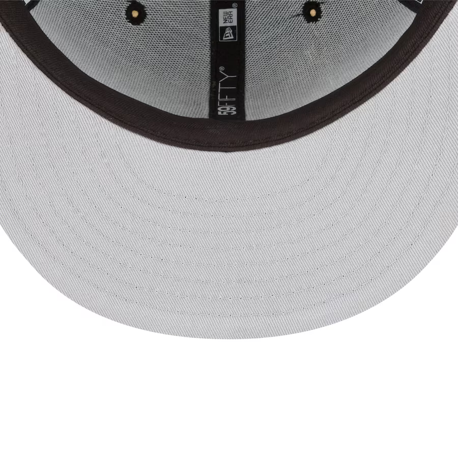 NEW ERA LAS VEGAS RAIDERS BLACK & WHITE SUPERBOWL XVIII SIDE PATCH 59FIFTY FITTED