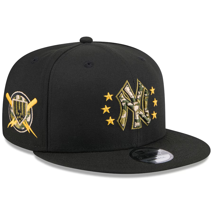 New Era New York Yankee Armed Forces Day 9FIFTY Snapback Hat 2024