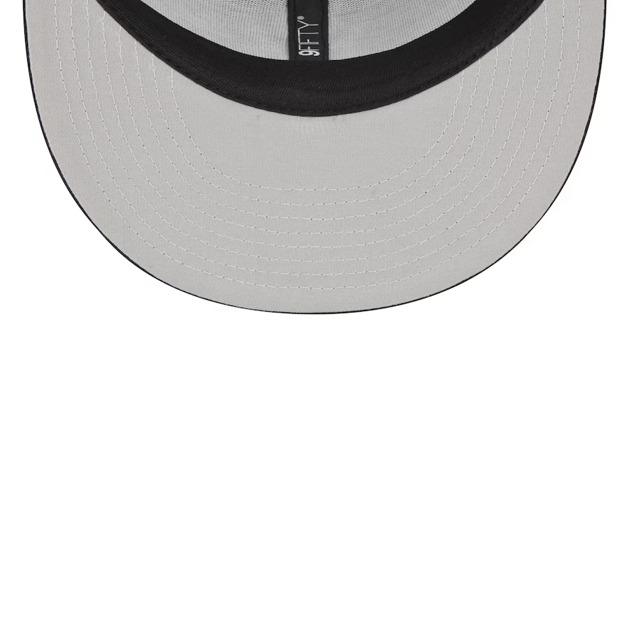New Era New York Yankees 9FIFTYTrucker Snapback Hat-Black/White