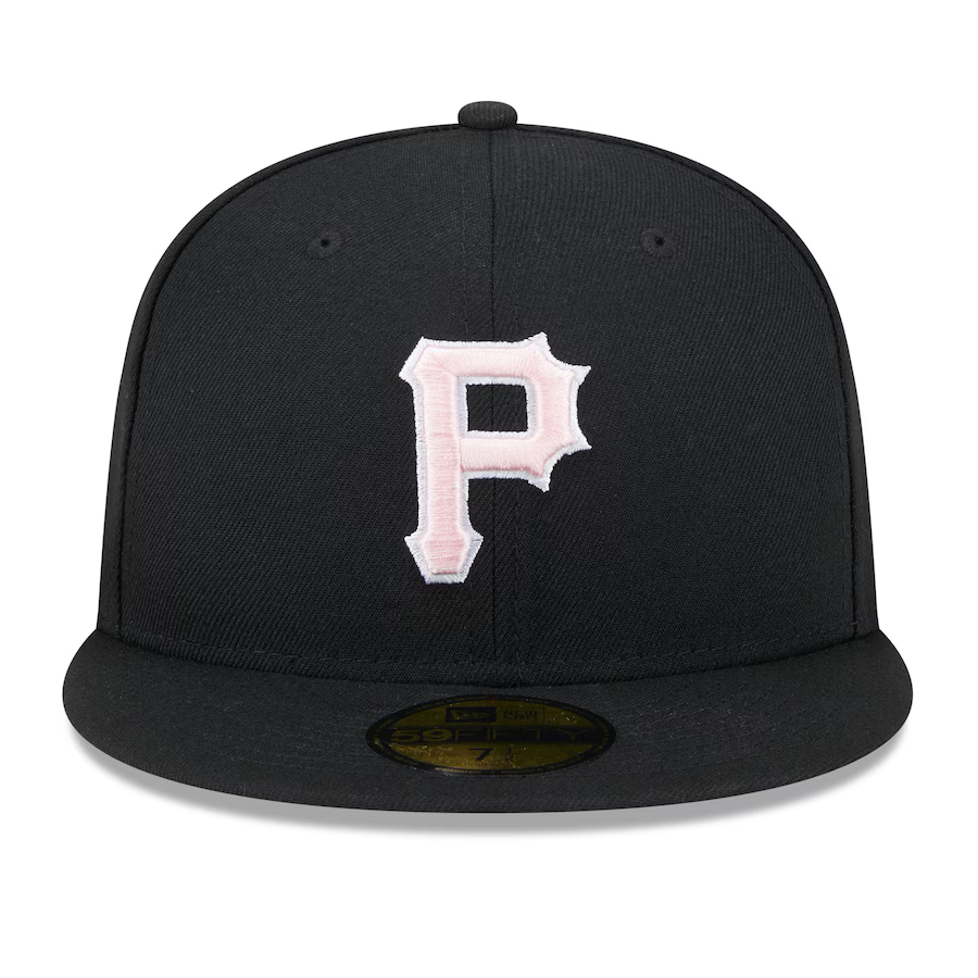 New Era Pittsburgh Pirates 2024 Mother's Day On-Field 59FIFTY Fitted Hat-Black