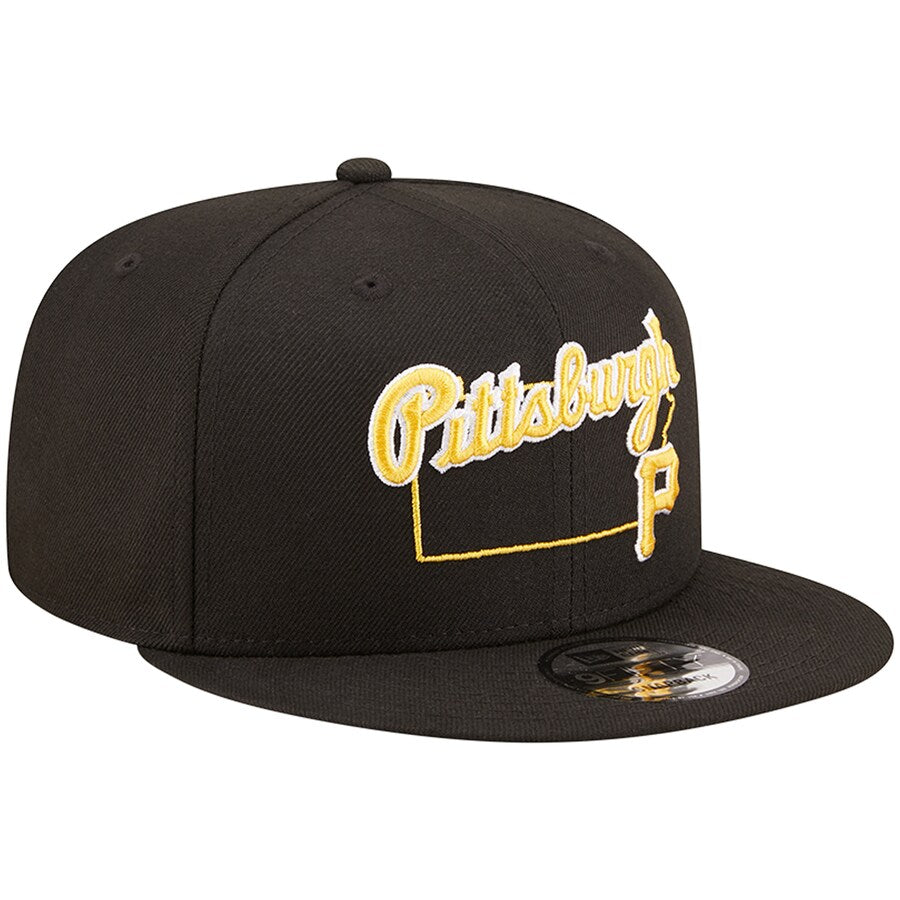 New Era Pittsburgh Pirates State Logo 9FIFTY Snapback Hat