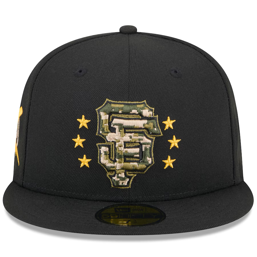 New Era San Francisco Giants Armed Forces Day On-Field 59FIFTY Fitted Hat 2024