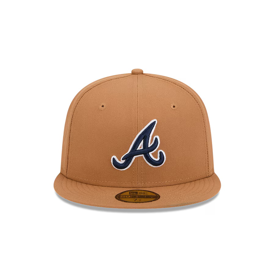 New Era Atlanta Braves Color Pack 59FIFTY Fitted Hat-Brown