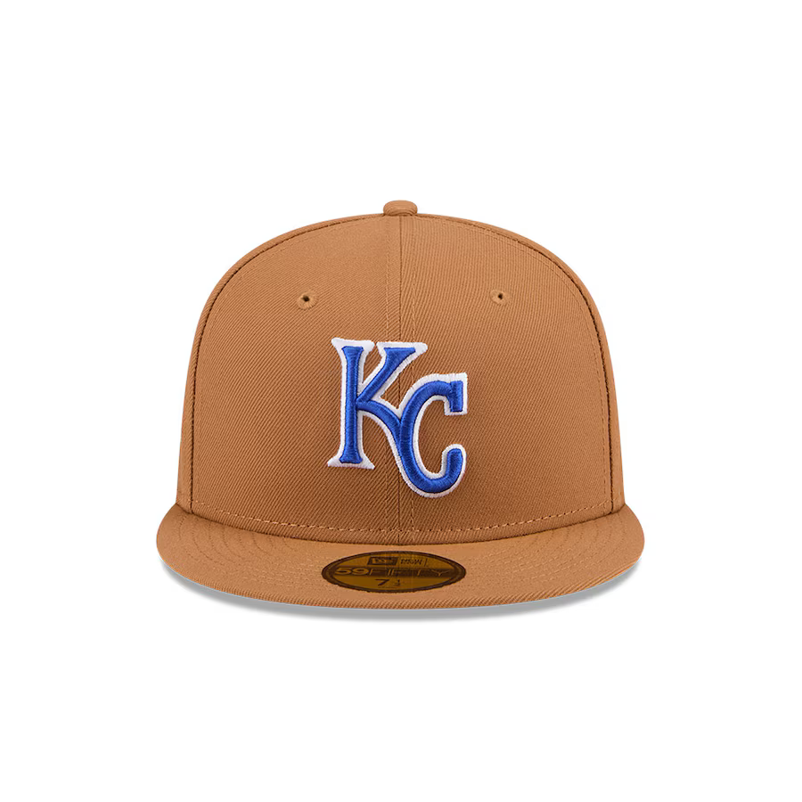 New Era Kansas City Royals Color Pack 59FIFTY Fitted Hat-Brown