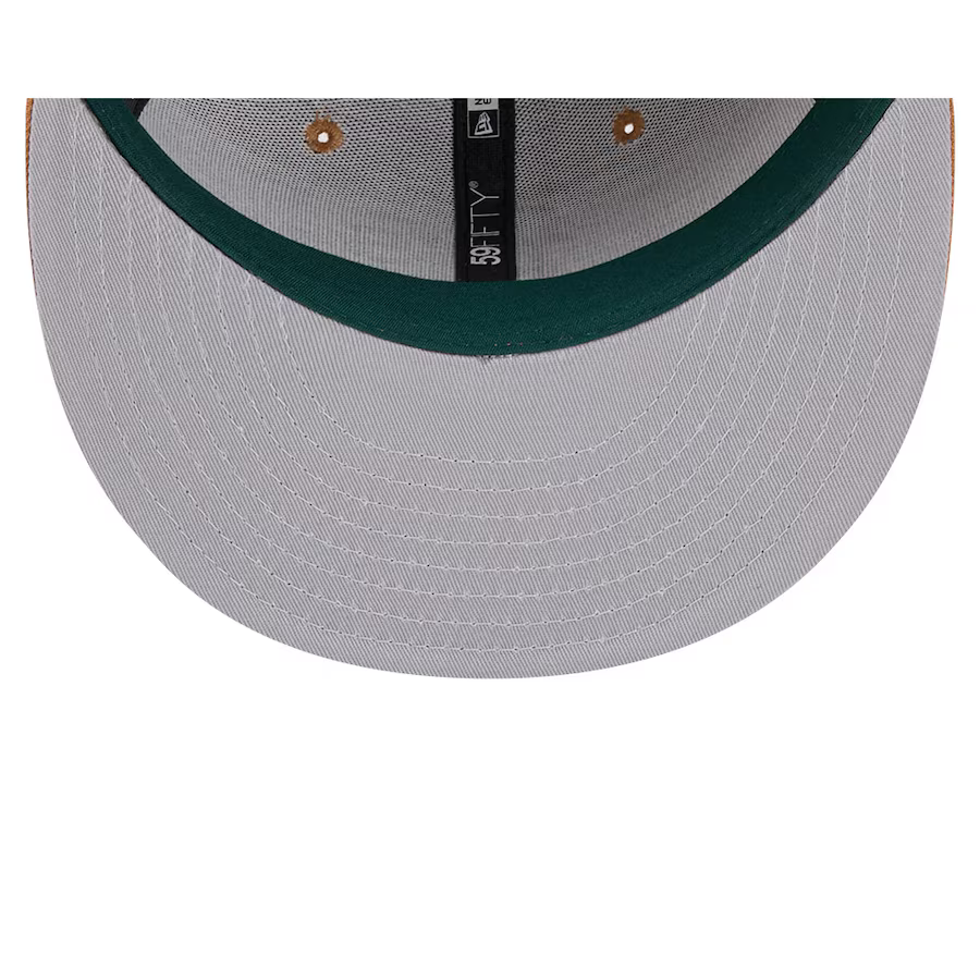 New Era Oakland Athletics Color Pack 59FIFTY Fitted Hat-Brown