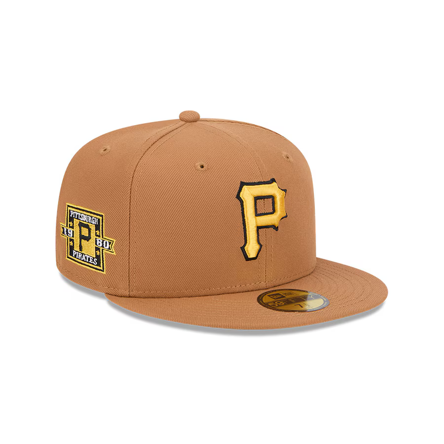 New Era Pittsburgh Pirates Color Pack 59FIFTY Fitted Hat-Brown