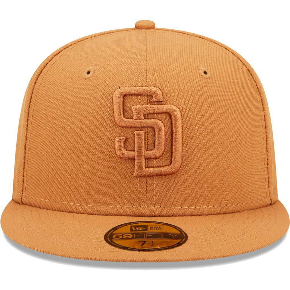 New Era Men's San Diego Padres Color Pack 59FIFTY Fitted Hat-Bronze